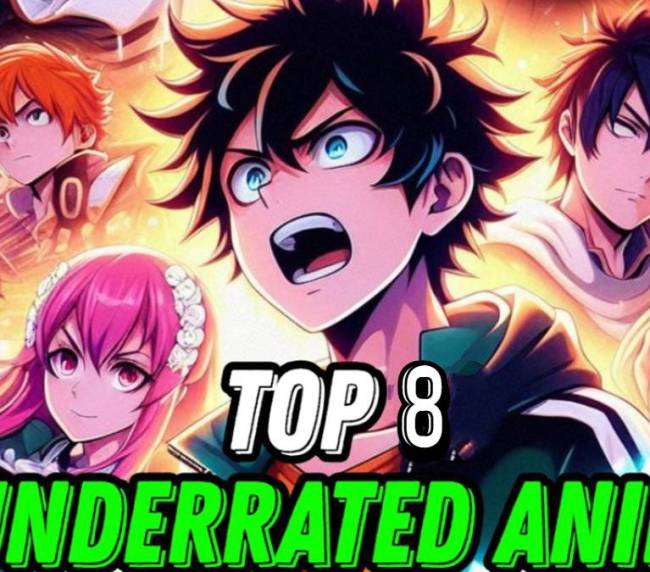 Top 8 Underrated Anime