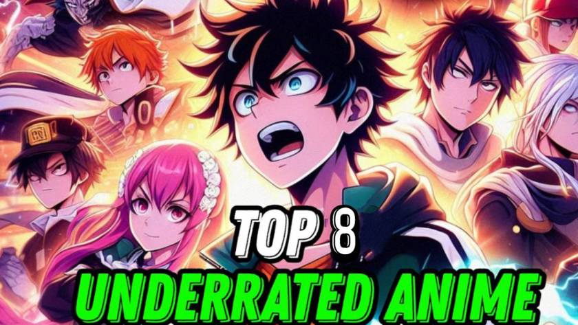 Top 8 Underrated Anime