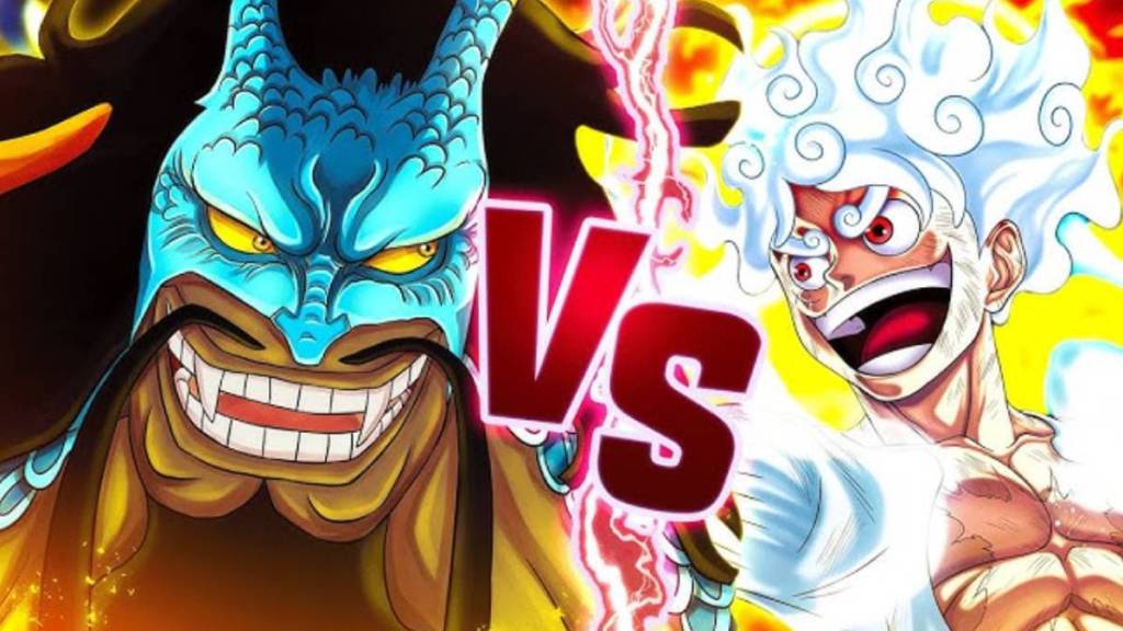 Luffy Gear 5 vs Kaido